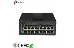 China 15W Power Over Ethernet Gigabit Switch , 8 / 16 Port Industrial Ethernet Switch supplier