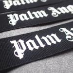 Merrow Border ODM Printed Cotton Labels For Garment for sale