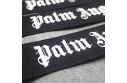 China Merrow Border ODM Printed Cotton Labels For Garment supplier