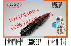 China Construction Machinery Parts 3803637 BEBE4C08001 Common Rail Fuel Injector supplier