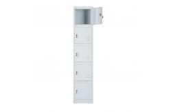 China Black White Easy  Installation Multiple Door Steel Locker Cabinet supplier