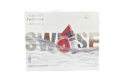 China Custom Design Cosmetic Packaging Box with Plastic Material and Ribbon Accessory supplier