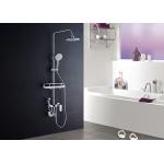 ROVATE Single Handle Bathroom Shower Set High Strength With Shampoo Shelf for sale