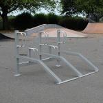 Multiple Station Cycle Rack From China Metal Fabrication Factory for sale