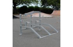China Multiple Station Cycle Rack From China Metal Fabrication Factory supplier