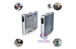 China RFID Reader Security Full Auto Entrance Turnstiles High Speed Gate Systems Barcode Control supplier