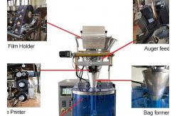 China 30g Auto Weighing Filling And Sealing Machine 2KW Vertical Flow Pack supplier