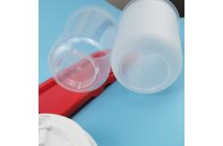 China U Shaped Clear 700ml PP Disposable Bubble Tea Cups supplier