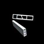 6082 T6 Automotive Aluminium Extrusions Lightweight Anti Collision Beam for sale
