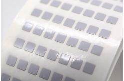 China 3mmx3mm 1mil  White Matte High Temperature Resistant Polyimide Label supplier