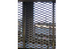 China Manufacturer diamond Aluminium expanded metal fence mesh  expanded metal mesh roll supplier