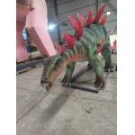 Artificial Stegosaurus Customized Realistic Dinosaur Animatronic Model Remote Control