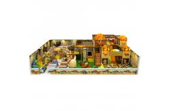 China attractive eco-friendly indoor playground trampoline park for kids supplier