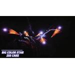 25 Shots Consumer Cake Fireworks Fan Shape Pyrotechnics 1.4g Un0336 for sale