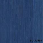 China Engineered Wood Veneer Colored Of Blue Lattice Texture Modern Wood Door Design 3100mm Can Make Copy From Sample X1988/X8223/X3282/X6191 manufacturer