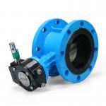 ODM PN16 Electric Motorized Valve Ductile Iron Butterfly Valve Flange Connection for sale