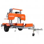 Gasoline Forestry Portable Band Sawmill Machine,Portable Band Sawmill Machine For Wood Cutting for sale