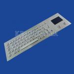 Rugged Metal Industrial Panel Mount Keyboard With Touchpad IP65 Waterproof