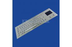 China Rugged Metal Industrial Panel Mount Keyboard With Touchpad IP65 Waterproof supplier