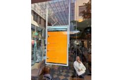 China 65 Inch Double Sided Digital Signage Display Outdoor Ultra Thin Frame supplier