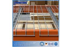 China Strengthened Galvanized Wire Decks For Pallet Racks Offering Additional Support supplier