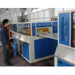 Damp-Proof WPC Desk Profile Production Line , WPC Wall Panel Profile Extruder for sale