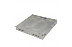 China Aluminium Optical Fiber 800W Liquid Cooling Plate Double Plate Friction Welding supplier