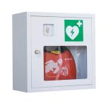 Lockable AED Cabinet / AED Wall Box 370x370x170mm With Emergency Key for sale