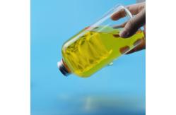 China Food Grade Transparent Disposable 500ml Plastic Juice Bottles With Screw Cap supplier