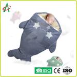 BSCI 90x60cm Baby Shark Sleeping Bag for 0-12 month years old for sale