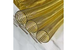 China Dia 25.4mm Gold Plated Metal Spiral Binding Coils For Notebook supplier
