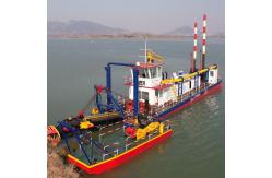 China Mud Dredging Boat Sand Dredge With 10m Dredging Depth supplier