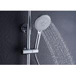 Triple Function Bath Shower Set Rainfall And Adjustable Handheld Head ROVATE
