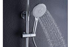 China Triple Function Bath Shower Set Rainfall And Adjustable Handheld Head ROVATE supplier