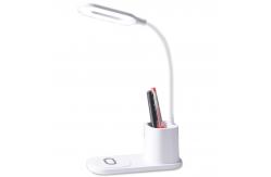 China Practical Portable 180Lm Desk Lamp Wireless Charger With Pen Holder supplier