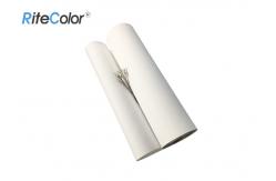 China 320g Inkjet White Polyester Fabric Roll / Art Print Canvas With Eco Solvent Inks supplier