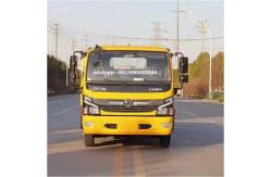 China Duolika 4*2  Flatbed Trailer   One Tow Two Wrecker  Rescue Recovery Tow Truck supplier