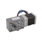 Customized D Shaft 35HS42 NEMA 14 35mm Hybrid Stepper Motor With Worm Gearbox for sale