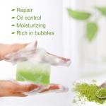 Private Label Nature Organic Moisturing Matcha Lemengrass handmade bath soap 135g