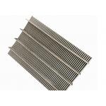 Welded Johnson Wedge Wire Screens 100 Micron 0.02mm Slot Flange for sale