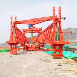 Segmental Bridge Launching Machine High Speed Railway 1m/Min for sale
