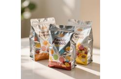 China Eco-Luxury BOPET Sugar Packaging Recyclable Matte Finish & Degassing Valve supplier