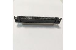 China 32 Pairs Amphenol PCB Right Angle Female 64 Pin Centronics Connector supplier