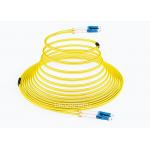 FTTH LC - LC SM DX Glass Fiber Optic Cable Patch Cord 1m 3m 5m Length for sale
