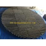 125 Y Metal Orifice Plate Corrugated Packing , structured tower packing for sale