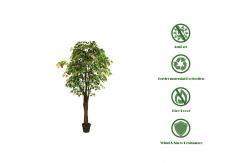 China Fire Retardant Artificial Cherry Tree Living Room Match Spring Feel 190cm supplier