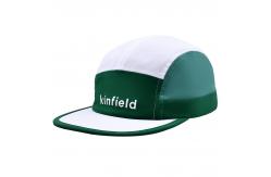China Premium Running Snapback Hat Unstructured Camper Nylon Waterproof 5 Panel Cap Printing Logo supplier