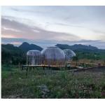 Insulated Glass Bubble Tent Energy Efficient Dome Igloo Bubble Tent for sale