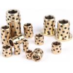 JDB Self Lubricating Metal Bushings High Temperature Bronze / Brass