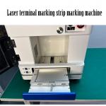Laser Marking Machine laser metal marking machine Terminal Strip White Strip Digital Plate Plastic Identification Marking Strip Engraving Industrial Printing and Marking Machine for sale